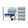 Gillette SkinGuard Sensitive razor blade refills 4 blades (British brand)