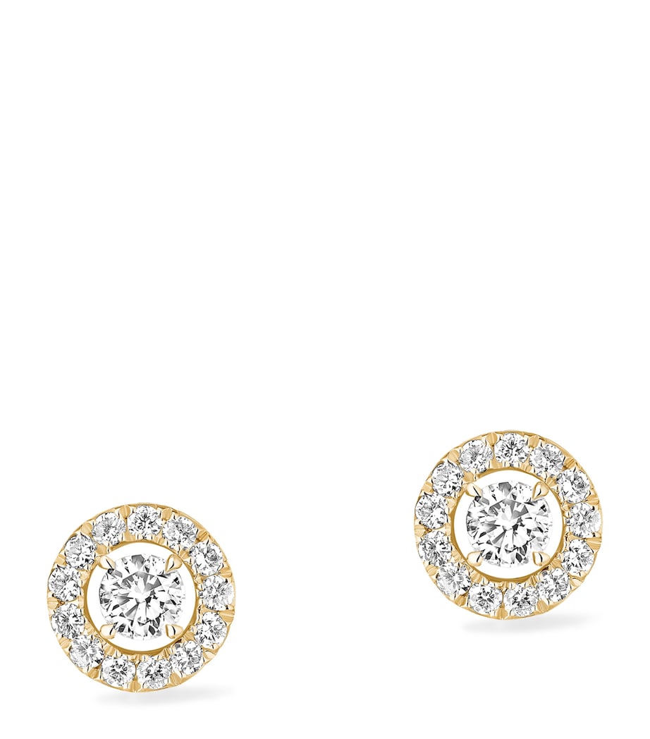 Messika Joy Ohrstecker Gelbgold Diamant 5,25mm, importiert aus Großbritannien