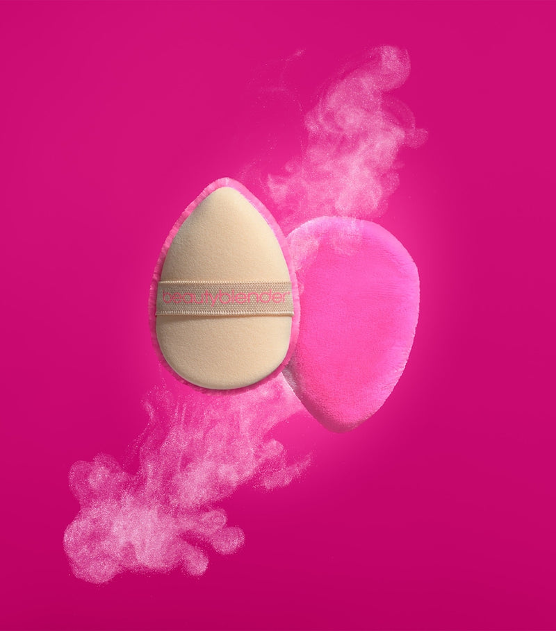 Beautyblender makeup sponge and powder puff duo - British product