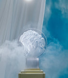 Wedgwood crystal Bacchus statue 39cm (British brand)