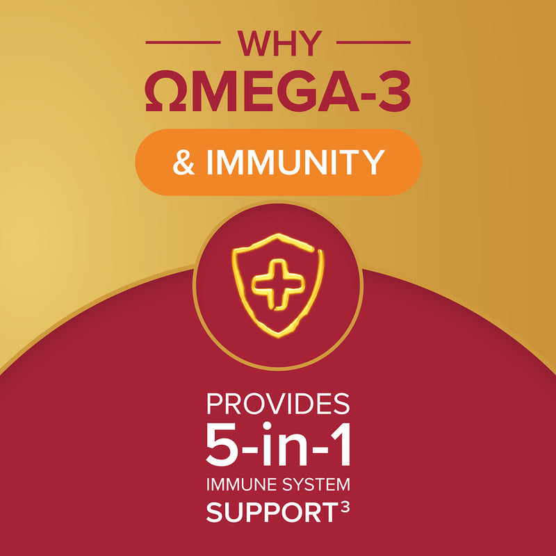 Seven Seas Omega-3 & Immunity supplement 30 tablets and 30 capsules, UK version