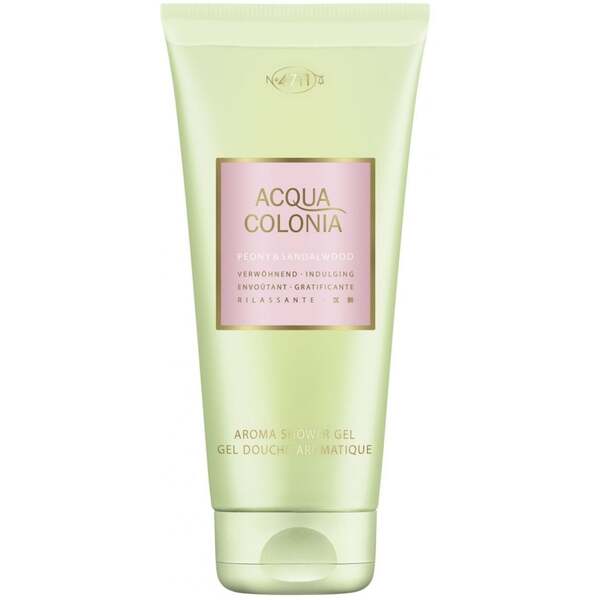 4711 Peony & Sandalwood shower gel 200ml, UK version