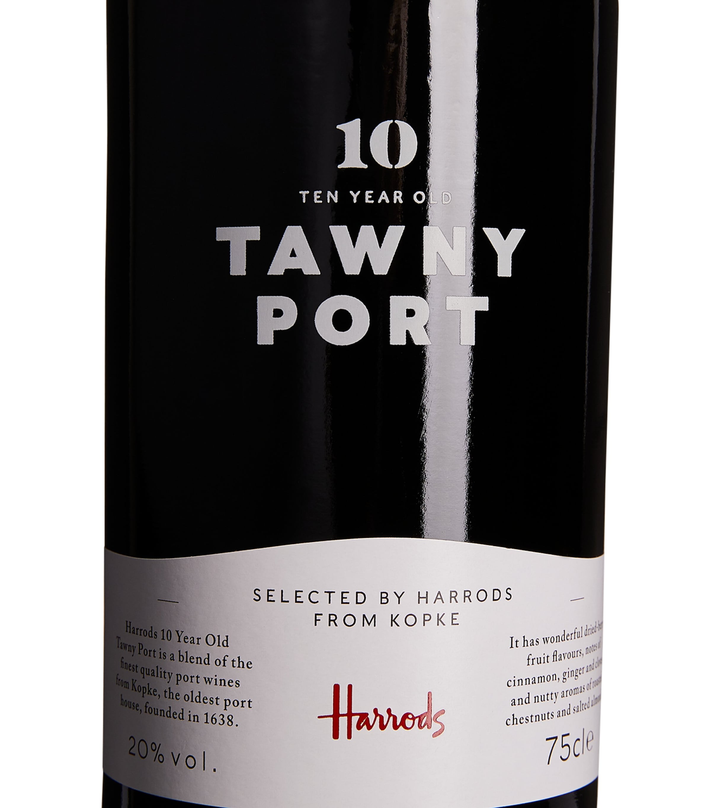 Harrods 10-Year-Old Tawny Port (75cl) - Douro, Portugal