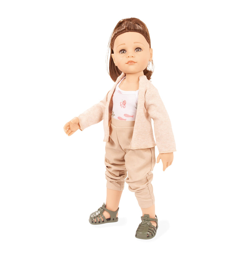 GÖTZ Brunette Doll 50cm, UK version