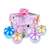 Bomb Cosmetics Sugar Plum Glow bath bomb gift set four bath blasters, UK version