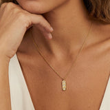 MUCHV star necklace three stars gold silver, imported from the UK