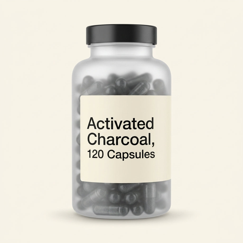 Holland & Barrett Activated Charcoal Capsules 120 (British brand)