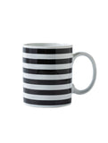 George Home Black Striped Mug GOODS ASDA   