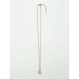 SVNX pink stone pendant necklace stainless steel - British product