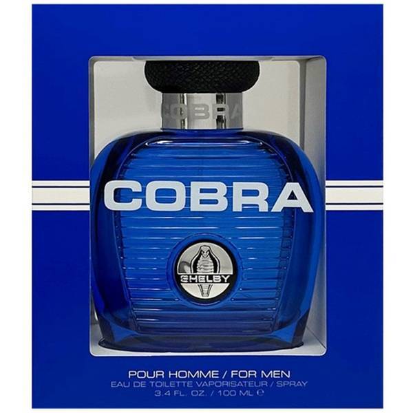 Carroll Shelby Blue Cobra Eau de Toilette 100ml, imported from the UK