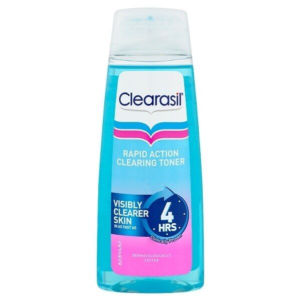 Clearasil Rapid Action Deep Pore Face Wash Acne Toner 200ml GOODS Superdrug   