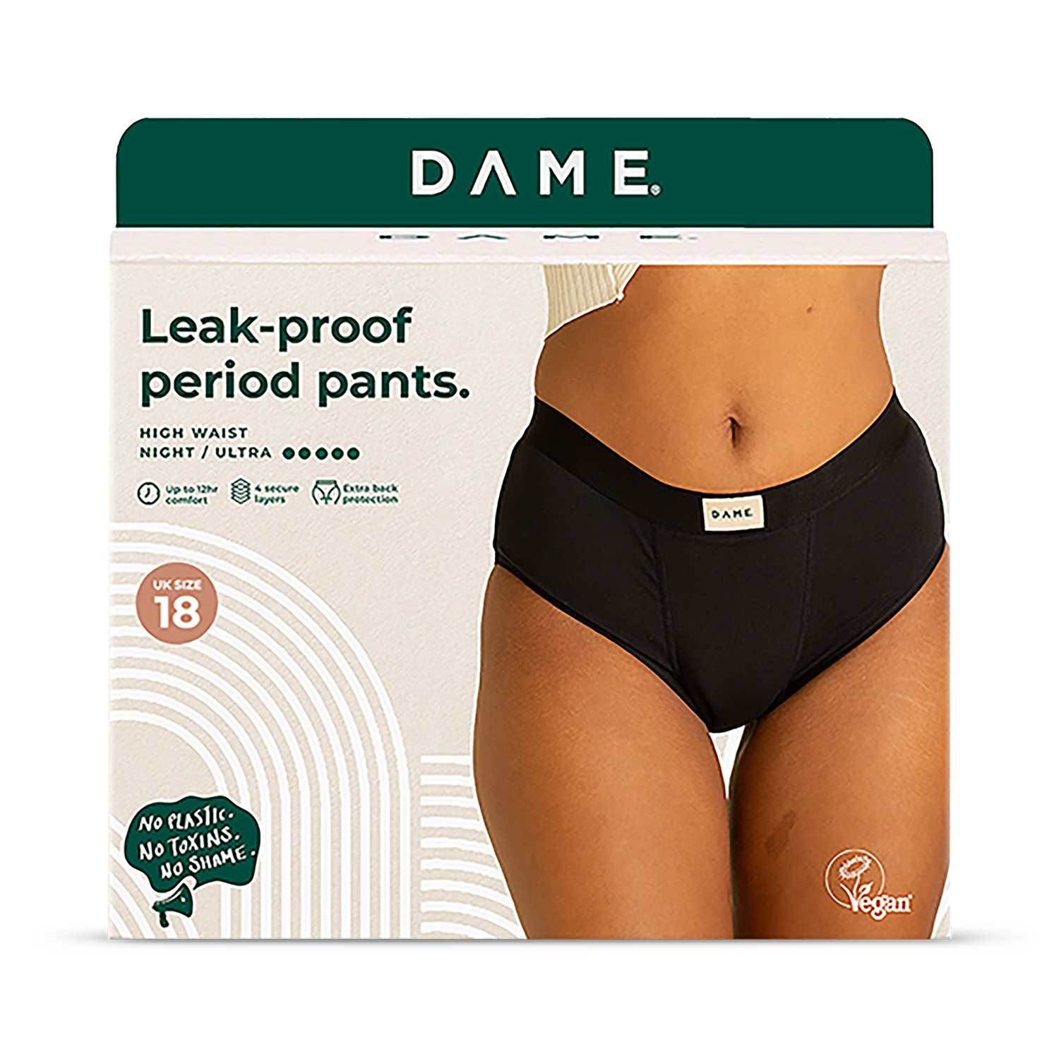 DAME High Waist Period Pants Size 20 - British product