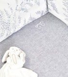 Tartine et Chocolat Toile de Jouy adjustable valance 40x184cm - British product