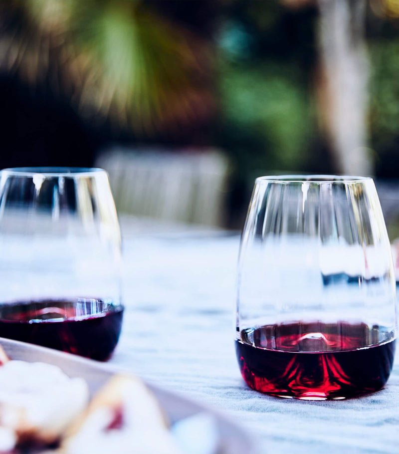 Waterford Elegance Optic stemless wine glasses set of 2 520ml (British brand)