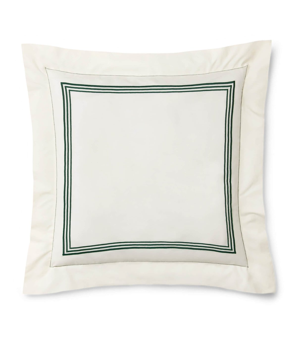 Pratesi Tre Righe square pillowcase 65cm (British brand)