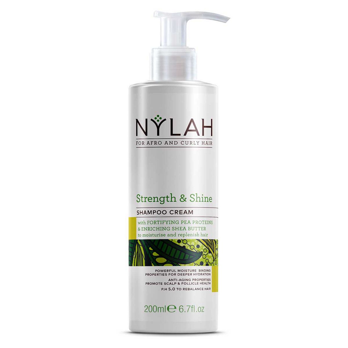 Nylahs Naturals Strengh and Shine Shampoo Cream 200ml GOODS Boots   