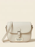 Mulberry Small Amberley Leather Crossbody Satchel Cashmere Taupe (British brand)