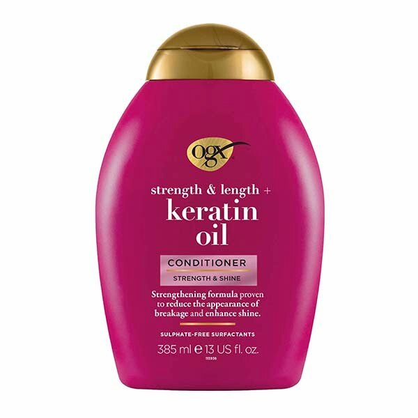 OGX Anti-Breakage+ Keratin Oil Conditioner 385ml GOODS Superdrug   