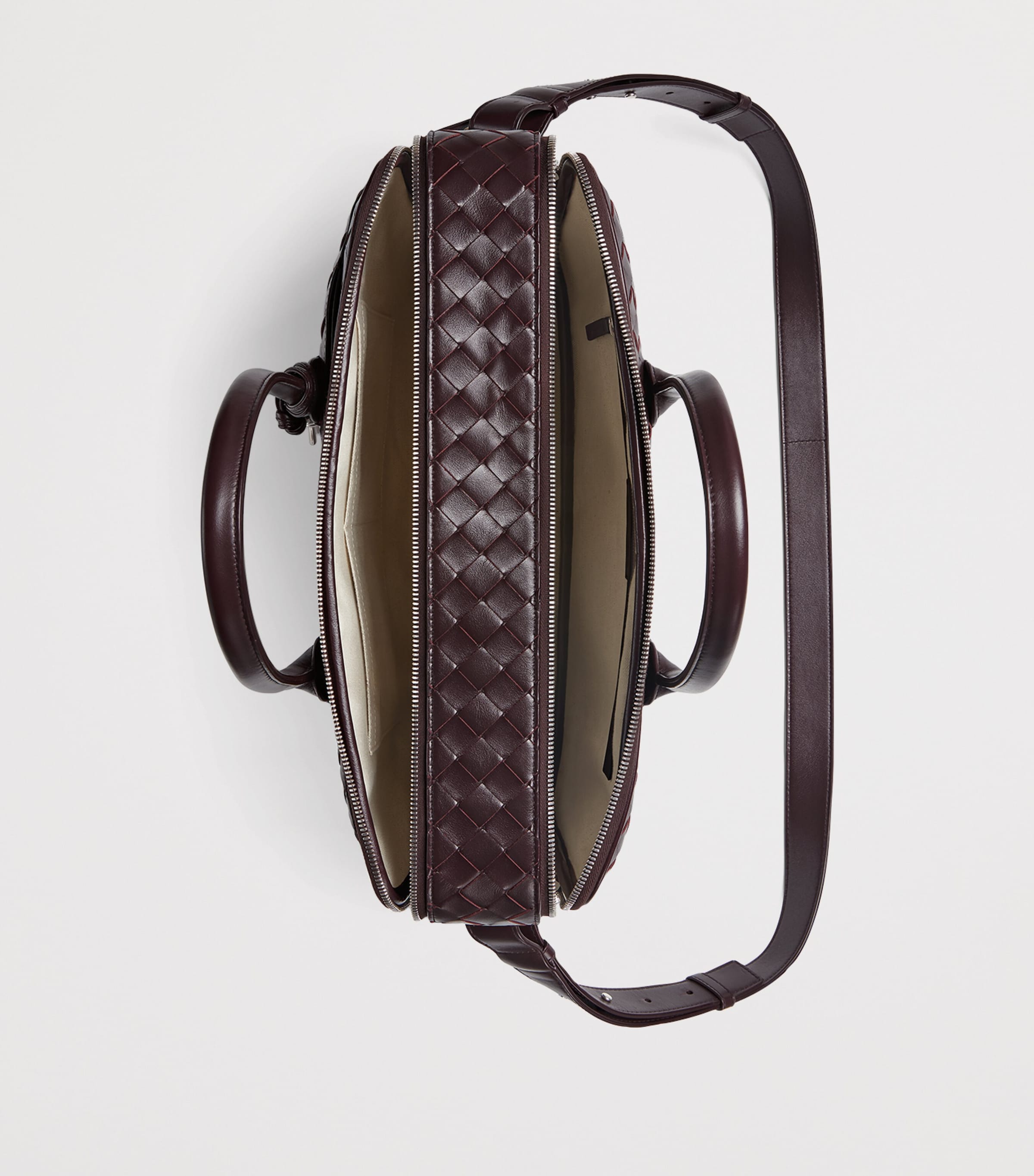 Bottega Veneta Intrecciato Getaway Briefcase calfskin leather (British brand)