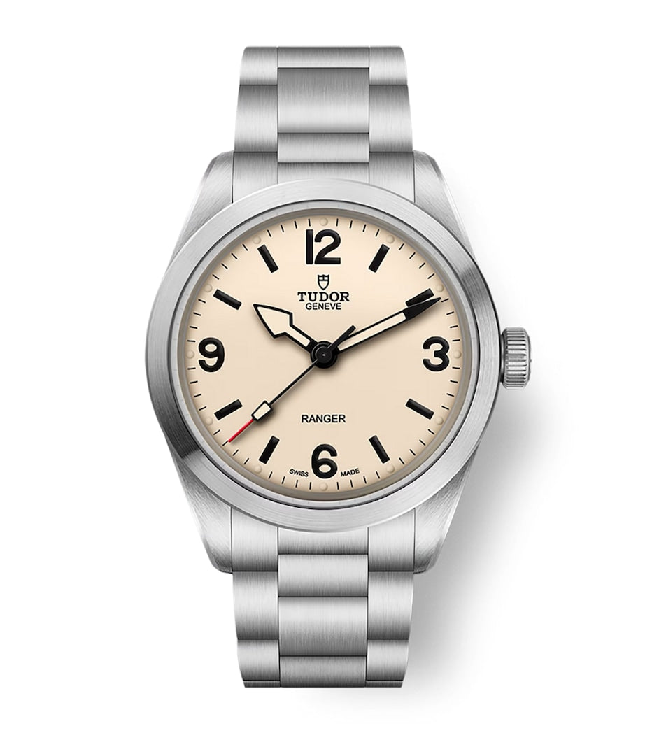 TUDOR Ranger stainless steel watch 39mm (British brand)
