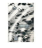 The Rug Company scallop pattern wool and silk rug 3.05m x 2.44m (British brand)