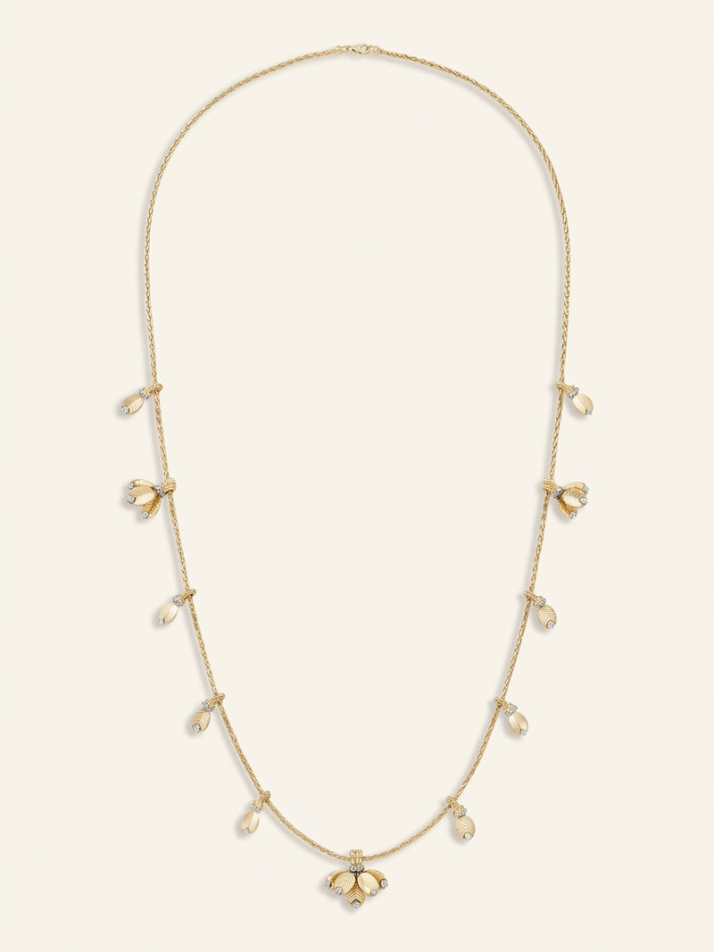 Cartier diamond necklace 18ct gold - British product