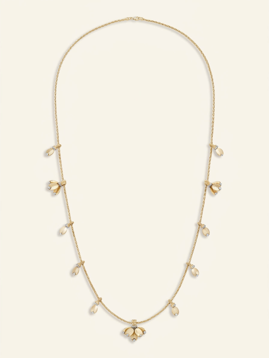 Cartier diamond necklace 18ct gold - British product