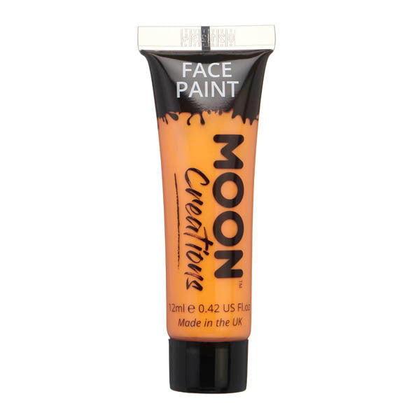 Moon Creations Face Paint Orange, imported from the UK