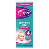 Calpol Saline Nasal Drops 10ml Childrens Pain Relief Boots   