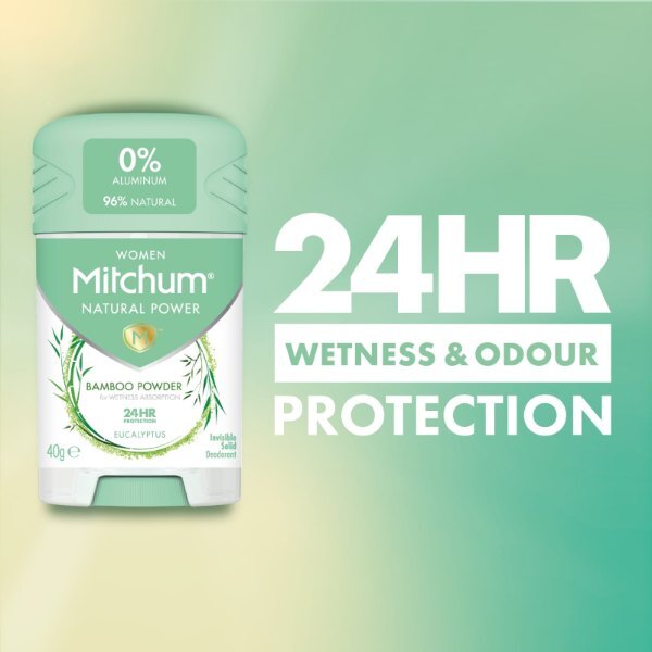 Mitchum Women Natural Power 24HR Protection Eucalyptus 40g GOODS Superdrug   