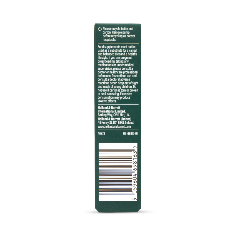 Holland & Barrett Vitamin D Spray Peppermint 15ml, imported from the UK