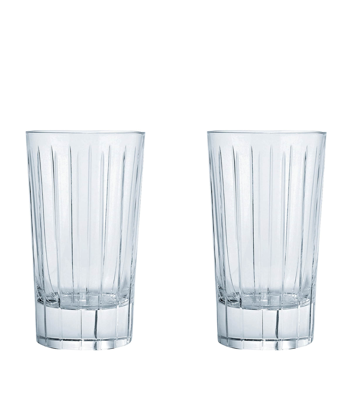 Christofle Iriana crystal highball glasses set of 2 270ml - British product