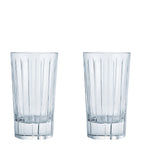 Christofle Iriana crystal highball glasses set of 2 270ml - British product