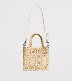 Bonpoint raffia top-handle bag - British product