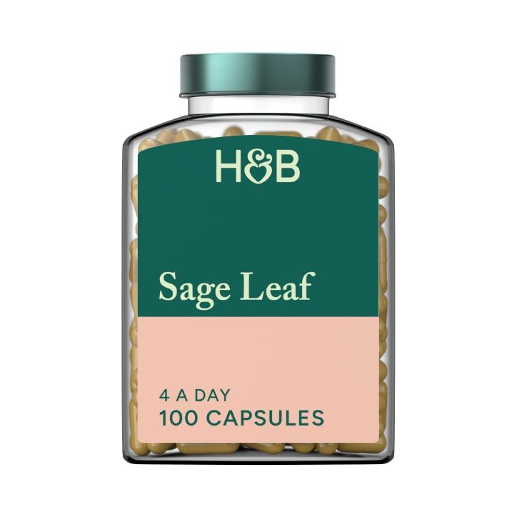 Holland &amp; Barrett Sage Leaf 100 Capsules