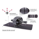 66fit Ab Roller Wheel With Kneel Pad