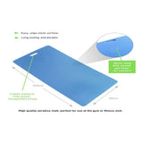 66fit Deluxe Aerobic Mat - Blue - 100cm x 50cm x 16mm