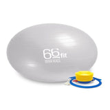 66fit Exercise Balls 60cm - Silver