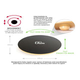 66fit Wooden Balance Board - PVC Surface - 40cm