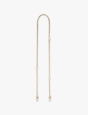 Maje chain shoulder strap gold-toned hardware 60cm (British brand)