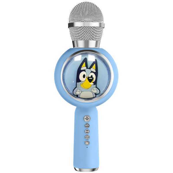 OTL Bluey karaoke microphone and wireless speaker with LED lights - British product
