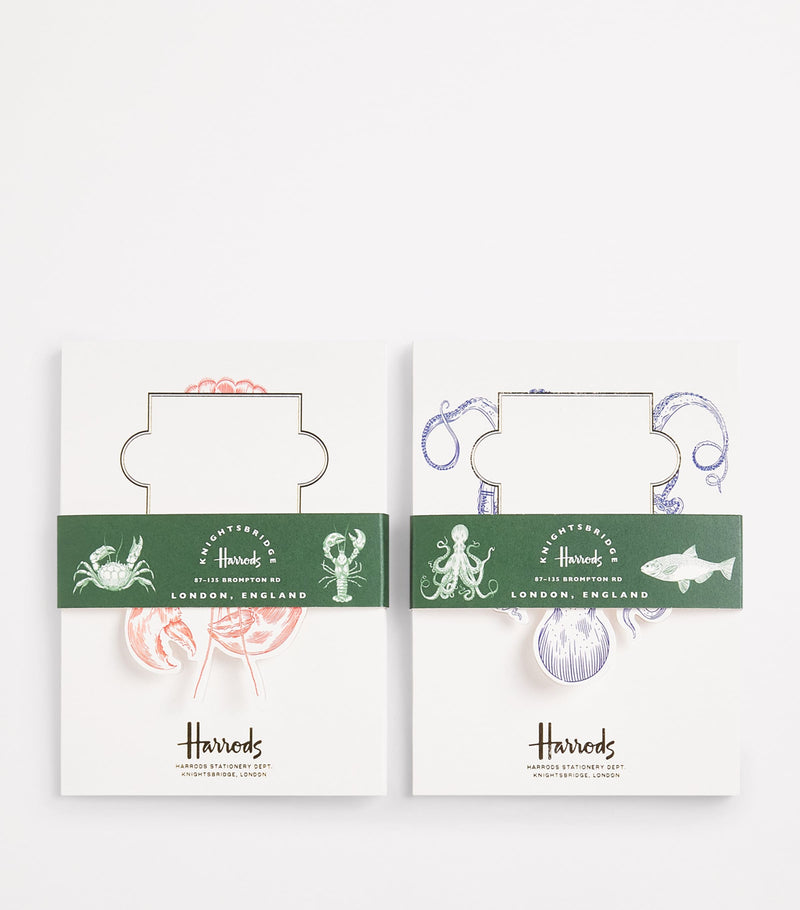 Harrods character place cards set of 12, UK version