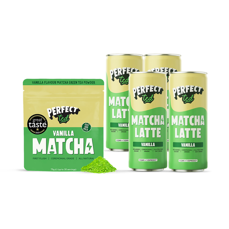 PerfectTed Vanilla Matcha bundle - British product