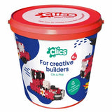 CLICS Fire Edition building block bucket 127 pieces, UK version