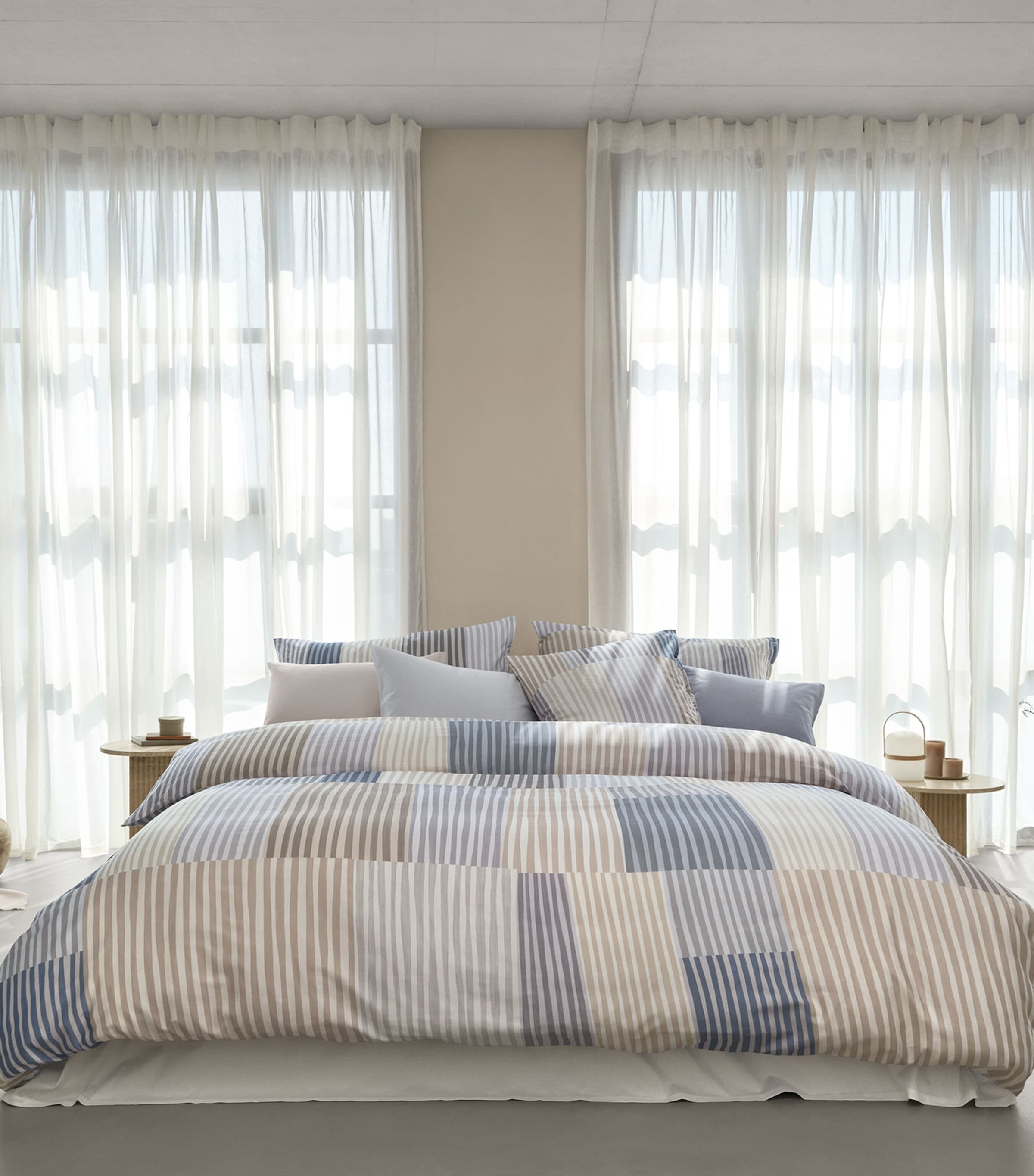 Schlossberg Cotton Melvin Super King Duvet Cover (260cm x 220cm)