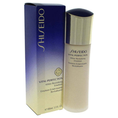 Superdrug Shiseido Vital Perfection White Revitalizing Emulsion 100ml- Buy online at McGrocer
