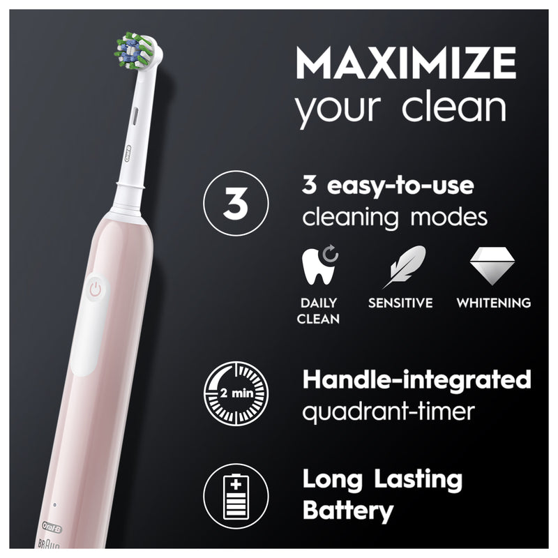 Oral-B Pro Series1 rechargeable toothbrush pink (British brand)