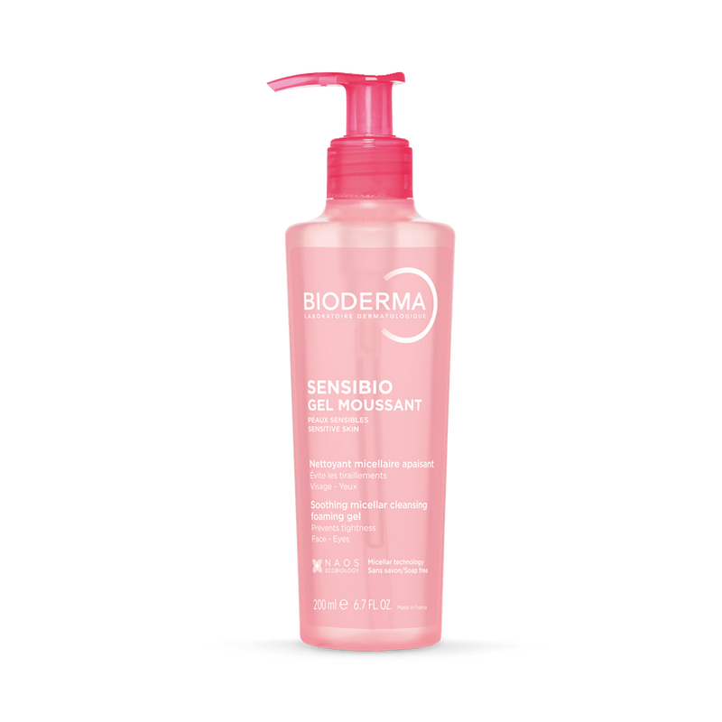 Bioderma Sensibio Foaming Gel face wash 200ml (British brand)