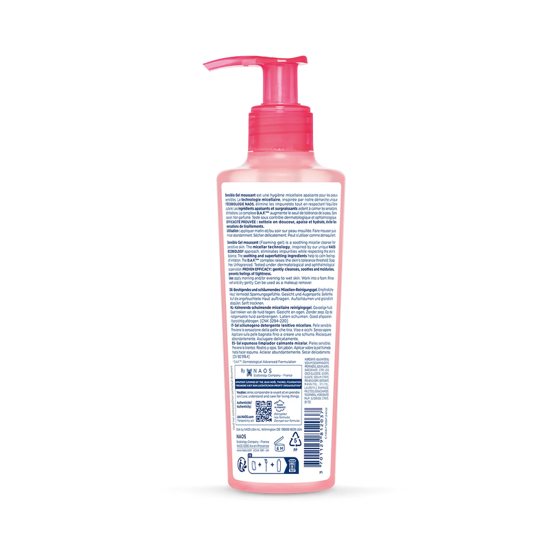 Bioderma Sensibio Foaming Gel face wash 200ml (British brand)