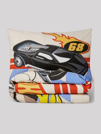 Hot Wheels Wende-Bettwäsche-Set aus Polycotton, Einzelbett